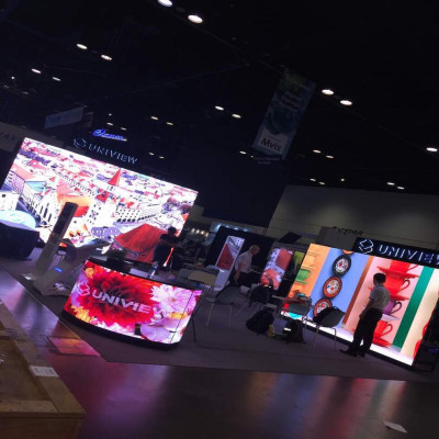 Trade Show Display Video wall rentals New York City